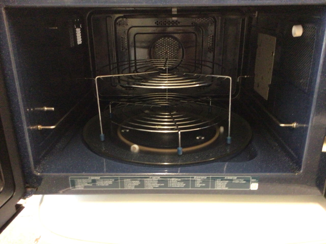 Zeer mooie combinatie oven gril magnetron stomen