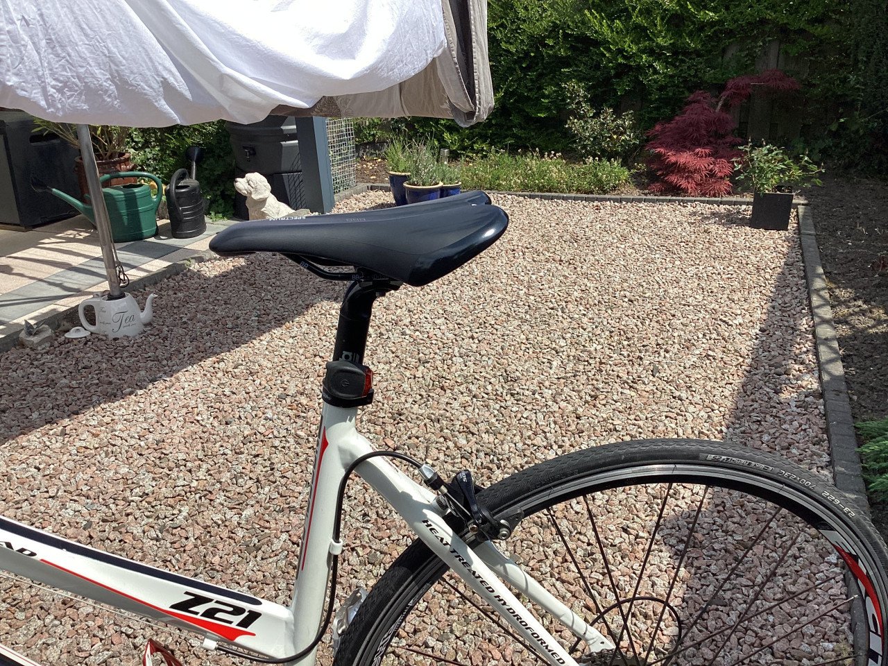 Zannata dames racefiets, 53 cm frame, mooie fiets voor Ride for the Roses.
