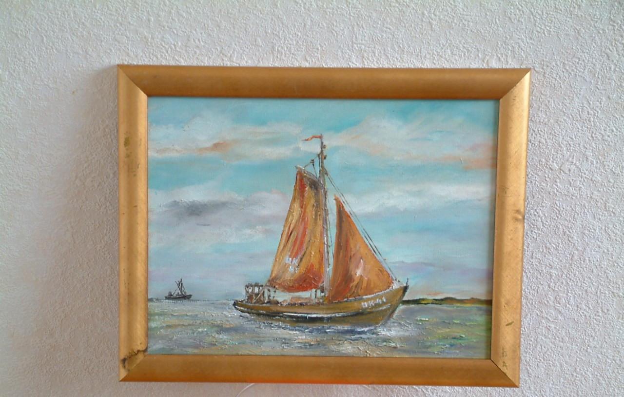 Zeiler visserij houten schepen