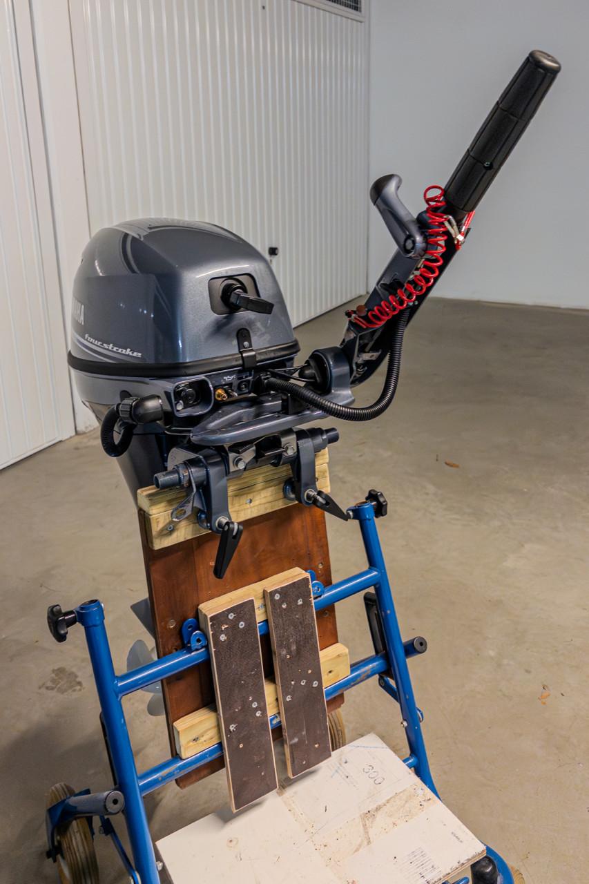 Buitenboordmotor YAMAHA 6 PK 2 cilinder Viertakt kortstaart