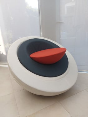 Design fauteuil in zeer goede staat, Felicerossi
