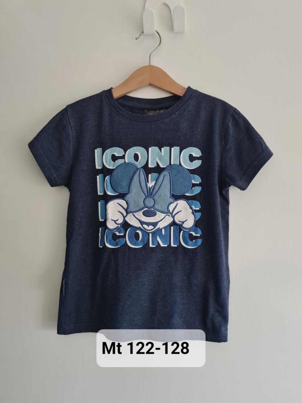 6 stuks T-shirts van Zara, Disney e.a Maat 122-128