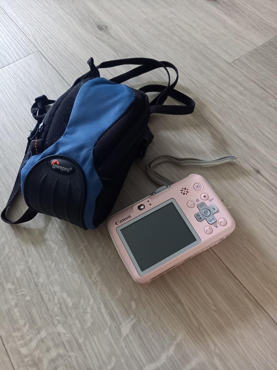 Canon PowerShot E1 Digitale Compact Camera - Roze