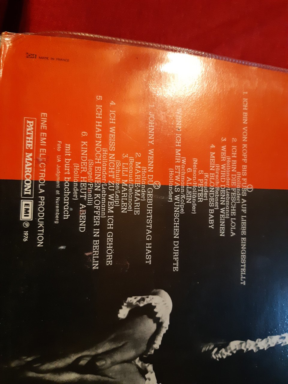 Dubbel lp Marlene Dietrich in Deutschland