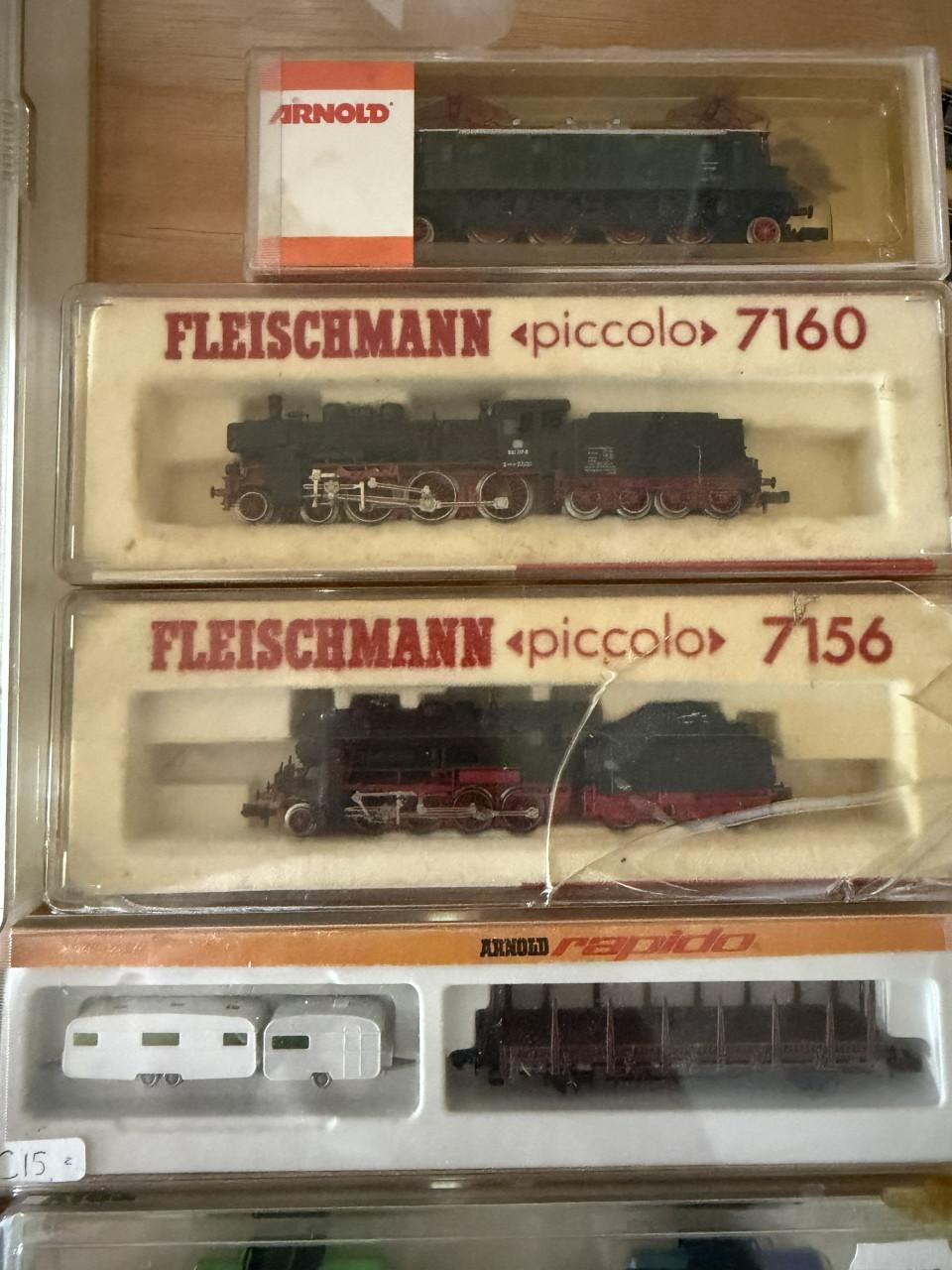 N-spoor Minitrix, Fleischmann, Roco, Arnold, Lima