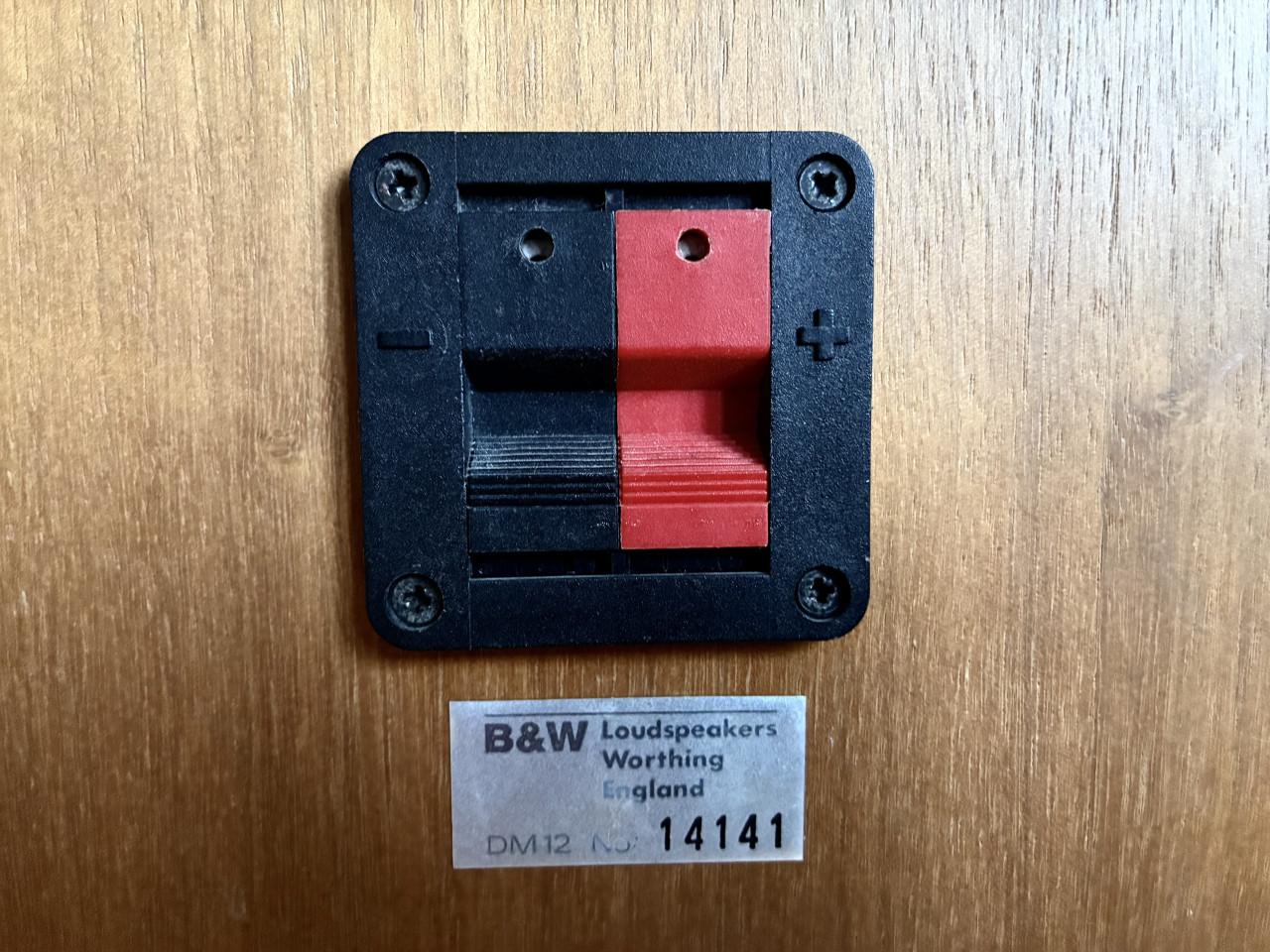 B&W Luidsprekers DM12 (set)