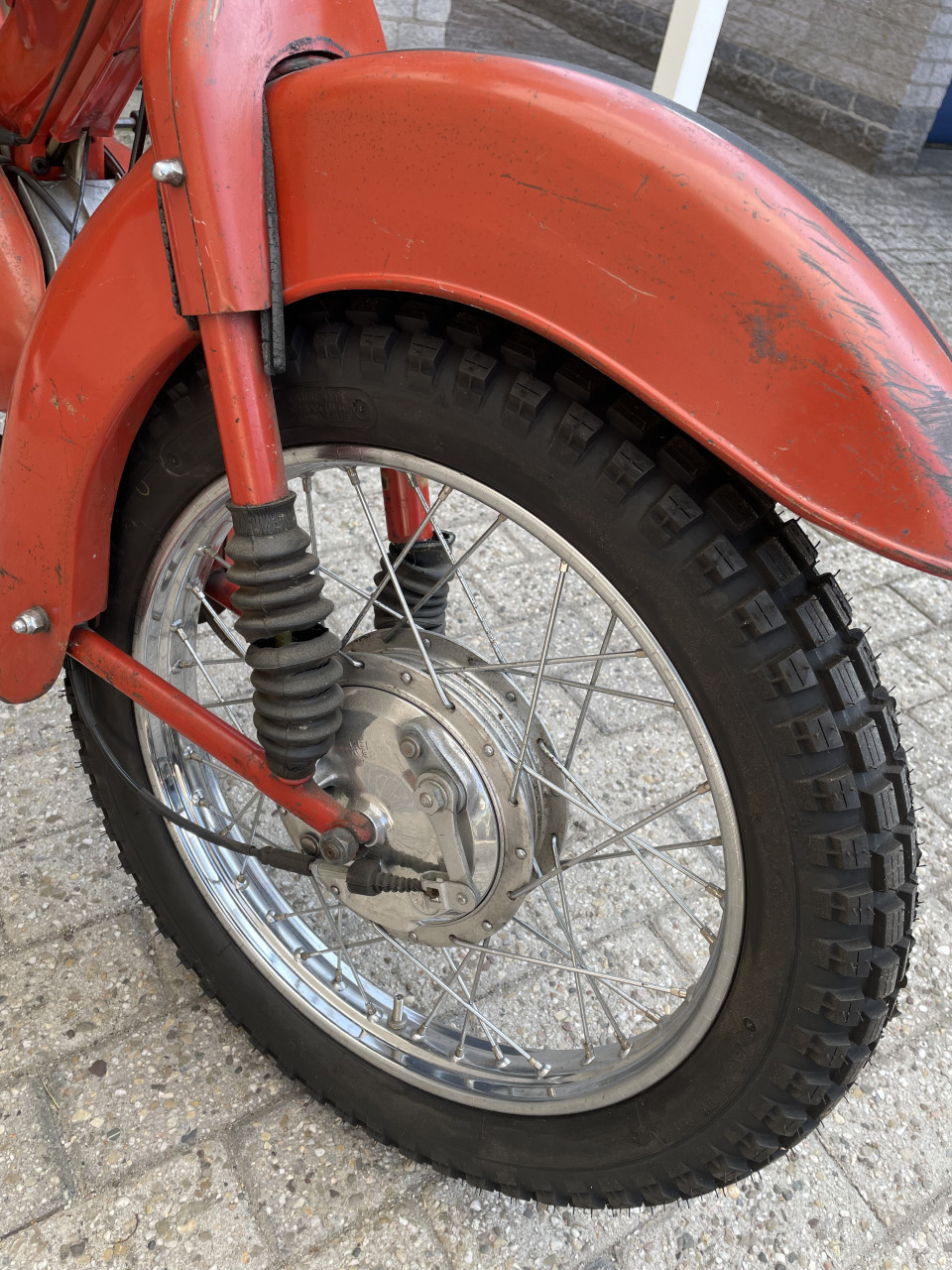Kreidler met eitank 1958