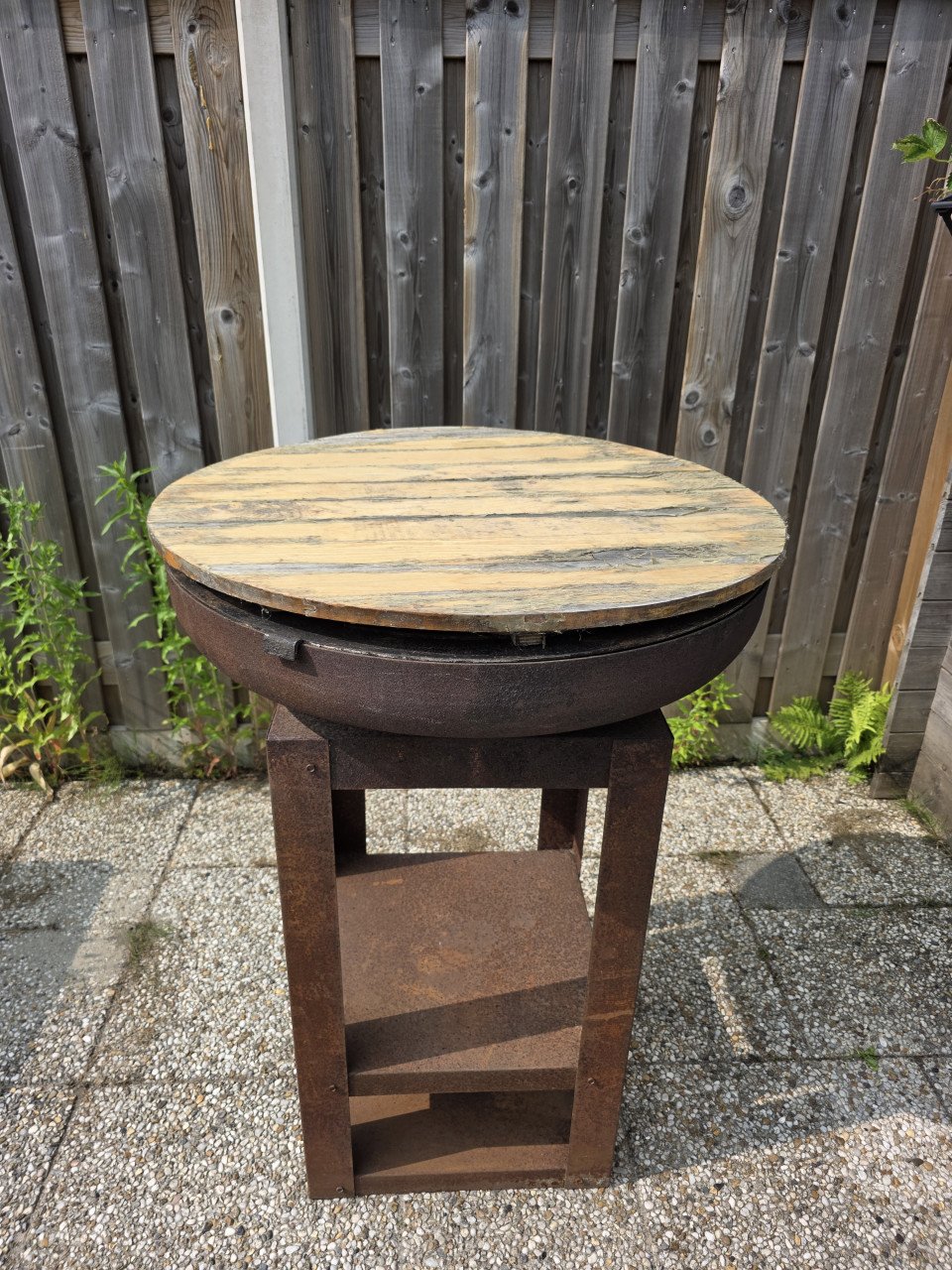 Vuurschaal barbecue plancha grill