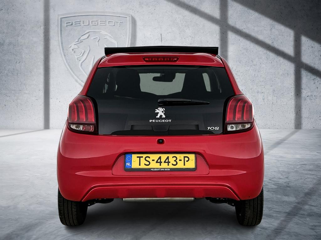 Peugeot 108 72pk allure top! | rijklaar | canvas dak | camera | climate con