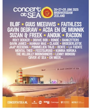 3x kaarten Concert at SEA te koop (donderdag)