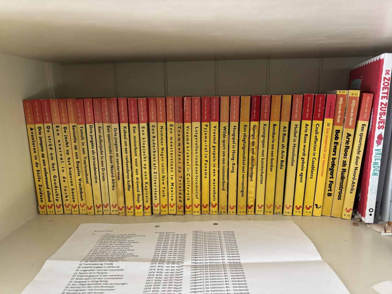 Bob Evers boeken