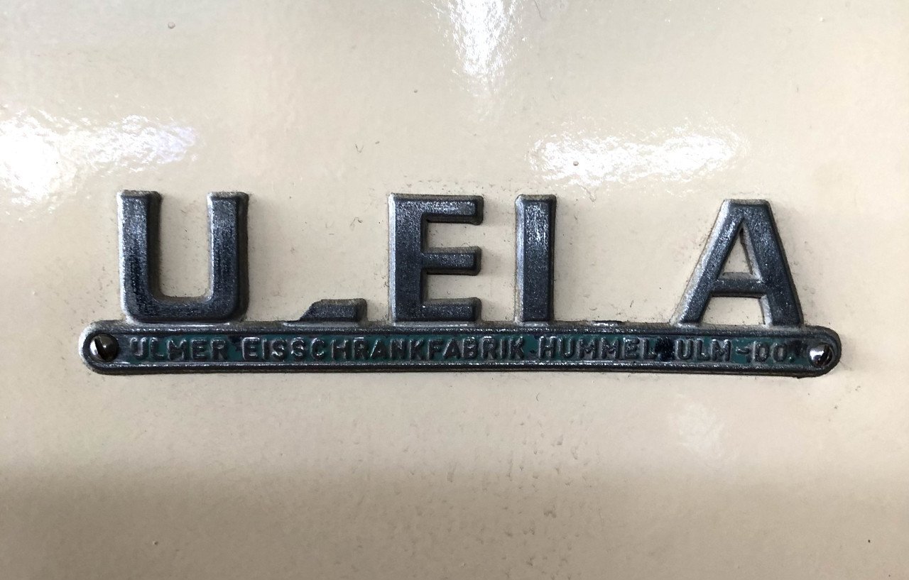 Mooie oude vintage Amerikaanse stijl koelkast