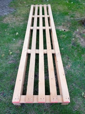 Pallet 300x62x14 cm