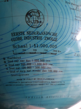 Jaren 60 Eerste Nederlandsche Globe Industrie Zwolle zeer nette staat..