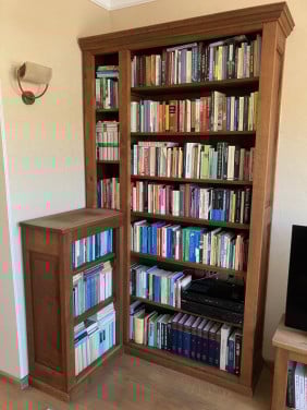Boekenkast eikenhout