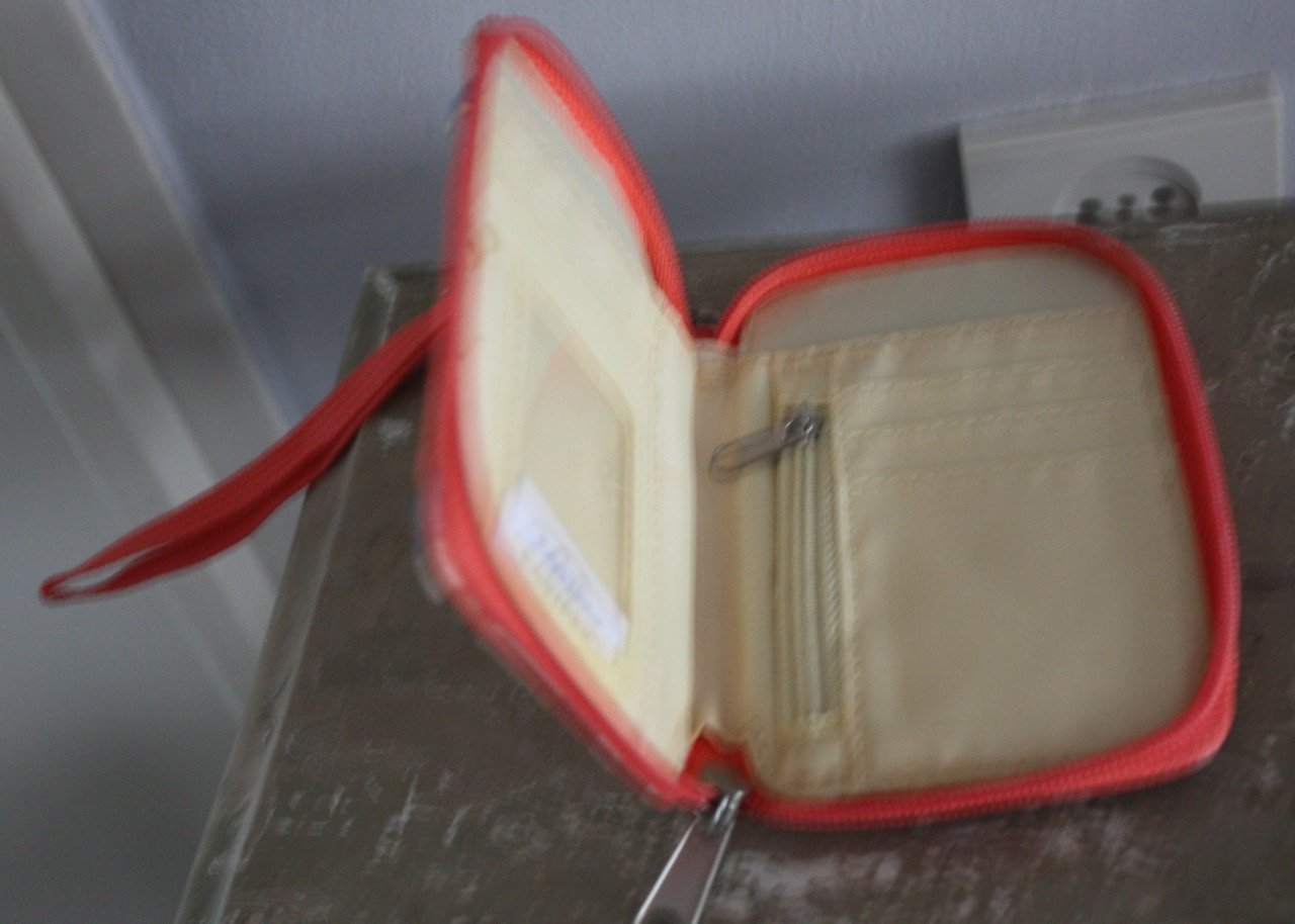 Bloemen portomonee tasje