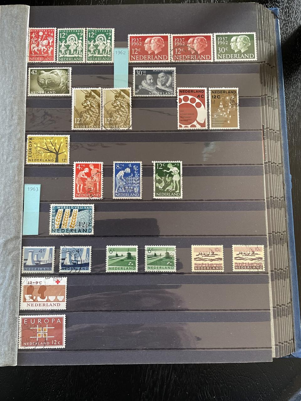 Te Koop: Postzegelalbum Nederland 1867-1978.