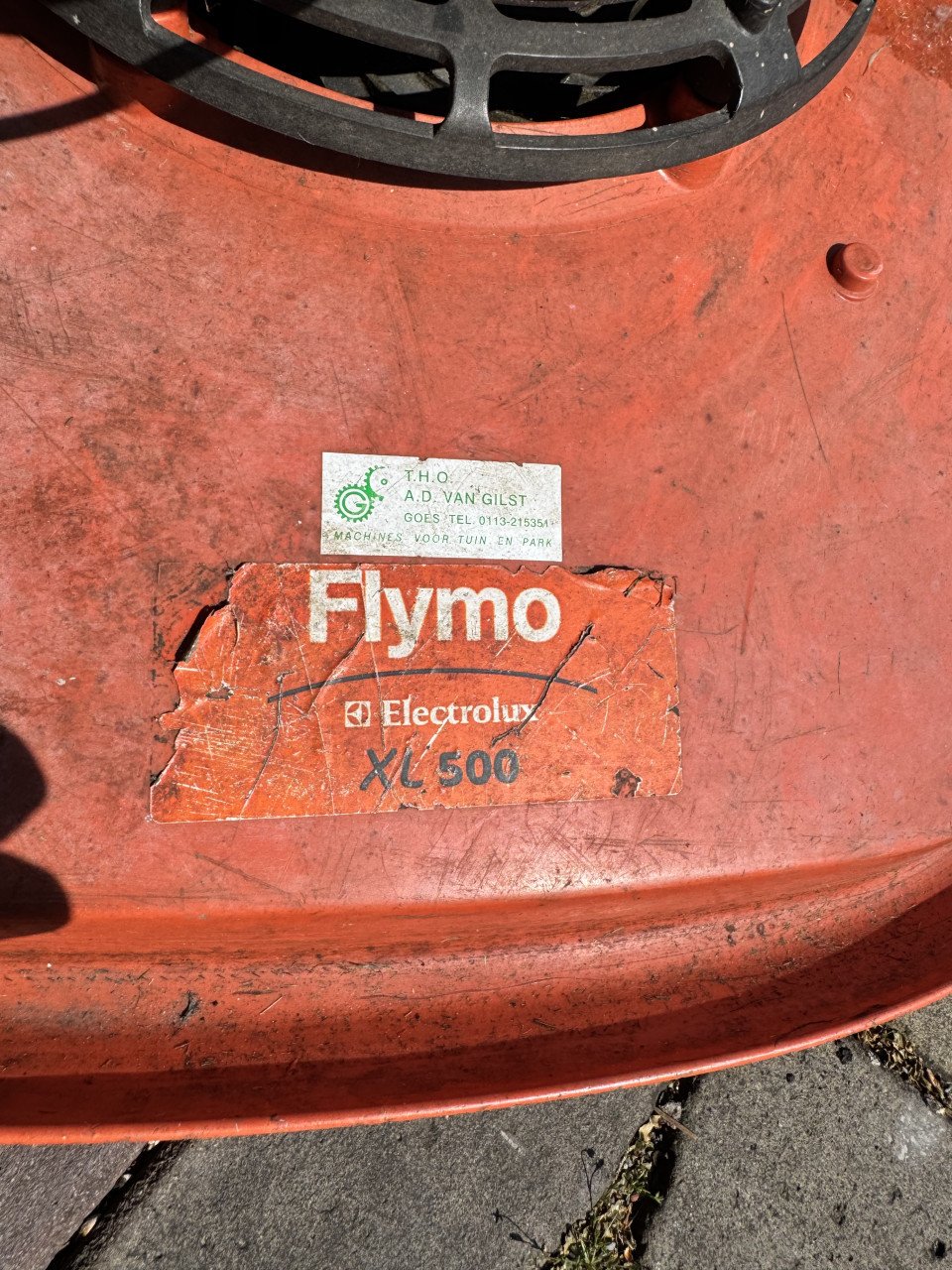 Flymo xl 500 zweefmaaier