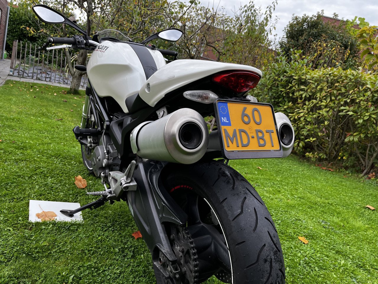 Ducati Monster 696+, 01-05-25 beurt gehad