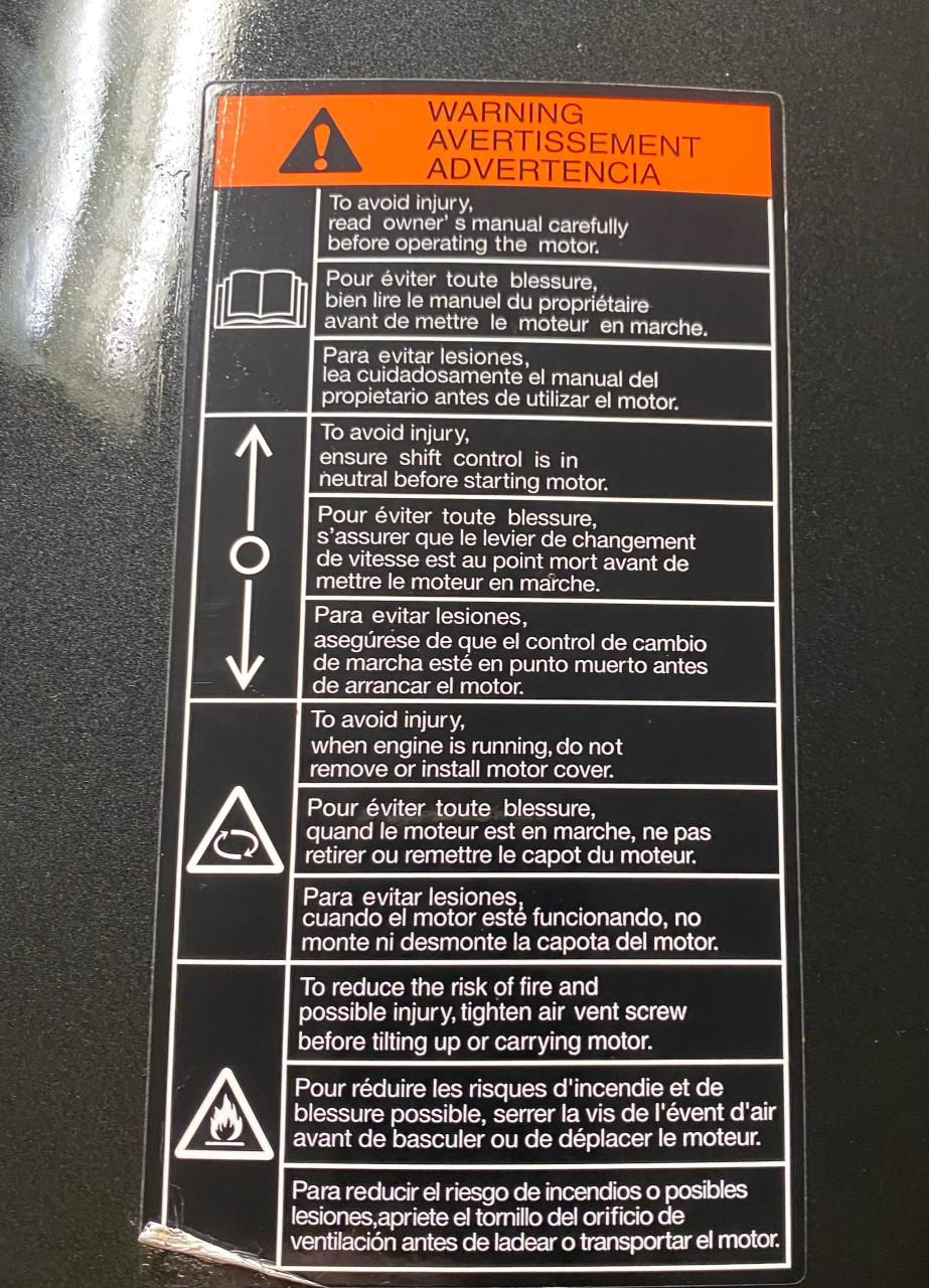 Suzuki buitenboordmotor 6pk