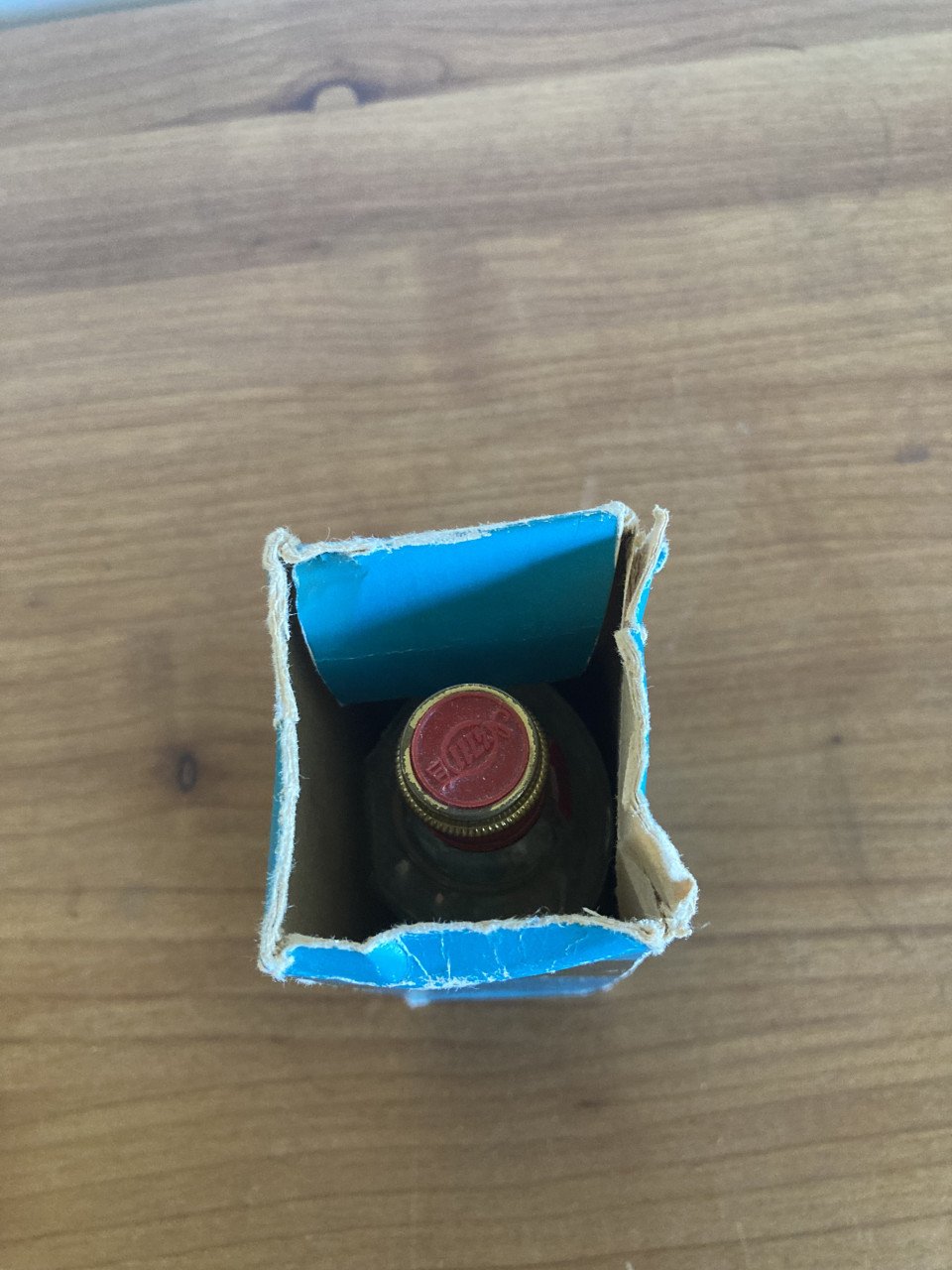 Glazen parfumfles, nr. 4711 eau de cologne