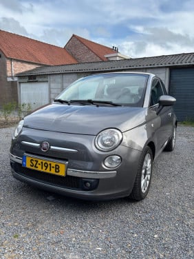 Fiat 500c grijs MOET NU WEG