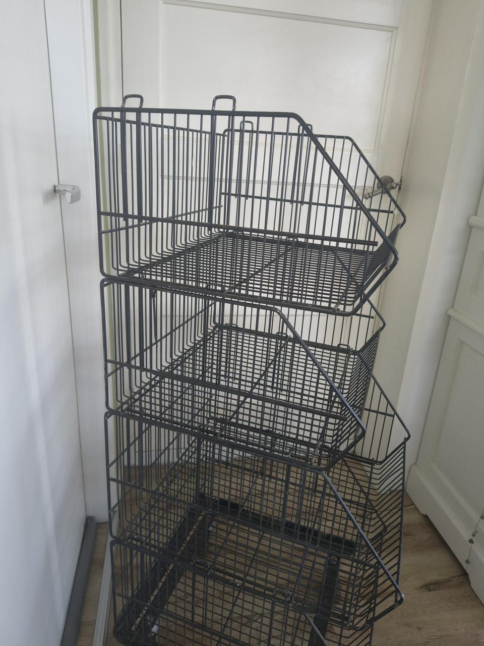 Prachtige, stevige metalen verkoop display, snack verkoopkar
