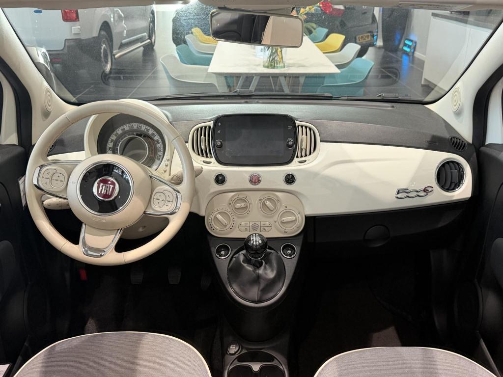 Fiat 500 C 1.0 hybrid lounge | cabrio | apple carplay/android auto | parkee