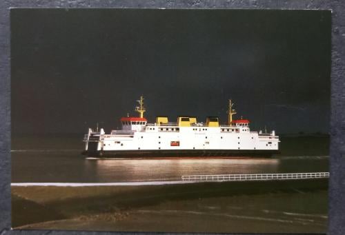 Ansichtkaart P.S.D. de laatste boot