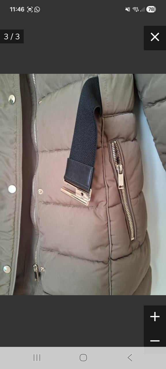 Zgan  MOOIE  NETTE  WINTERJAS. maat 40.  + NETTE ZWARTE WINTERJAS. SAMEN 10