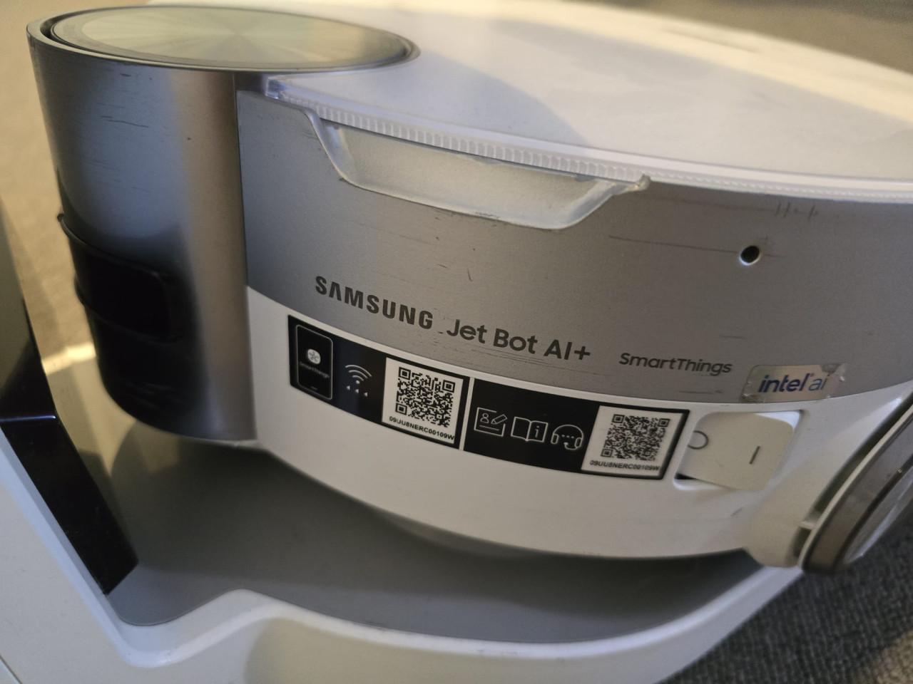 Samsung Jet Bot AI+ Robotstofzuiger (Model VR50T95735W) met Clean Station