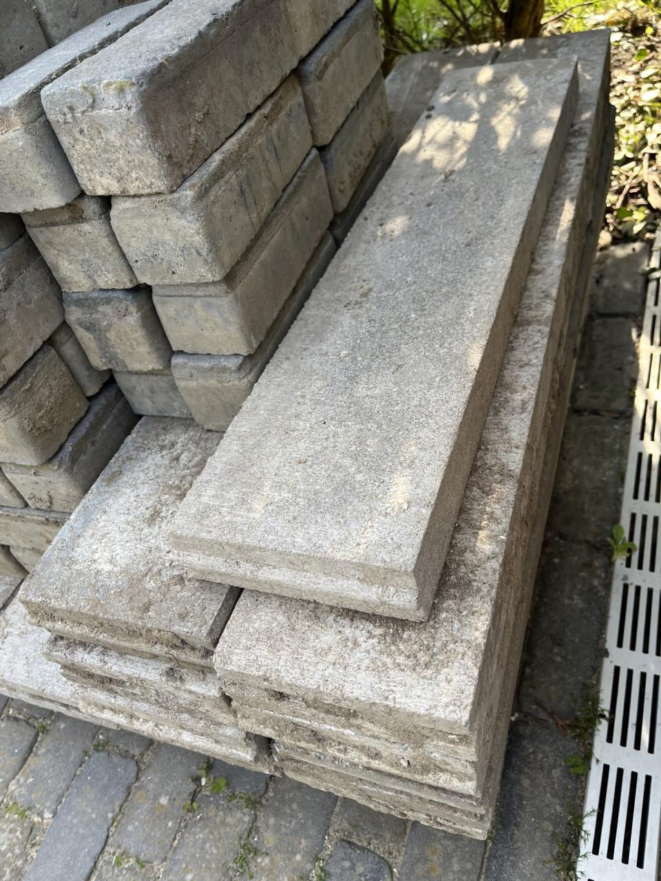 Betonbanden 10 stuks GERESERVEERD