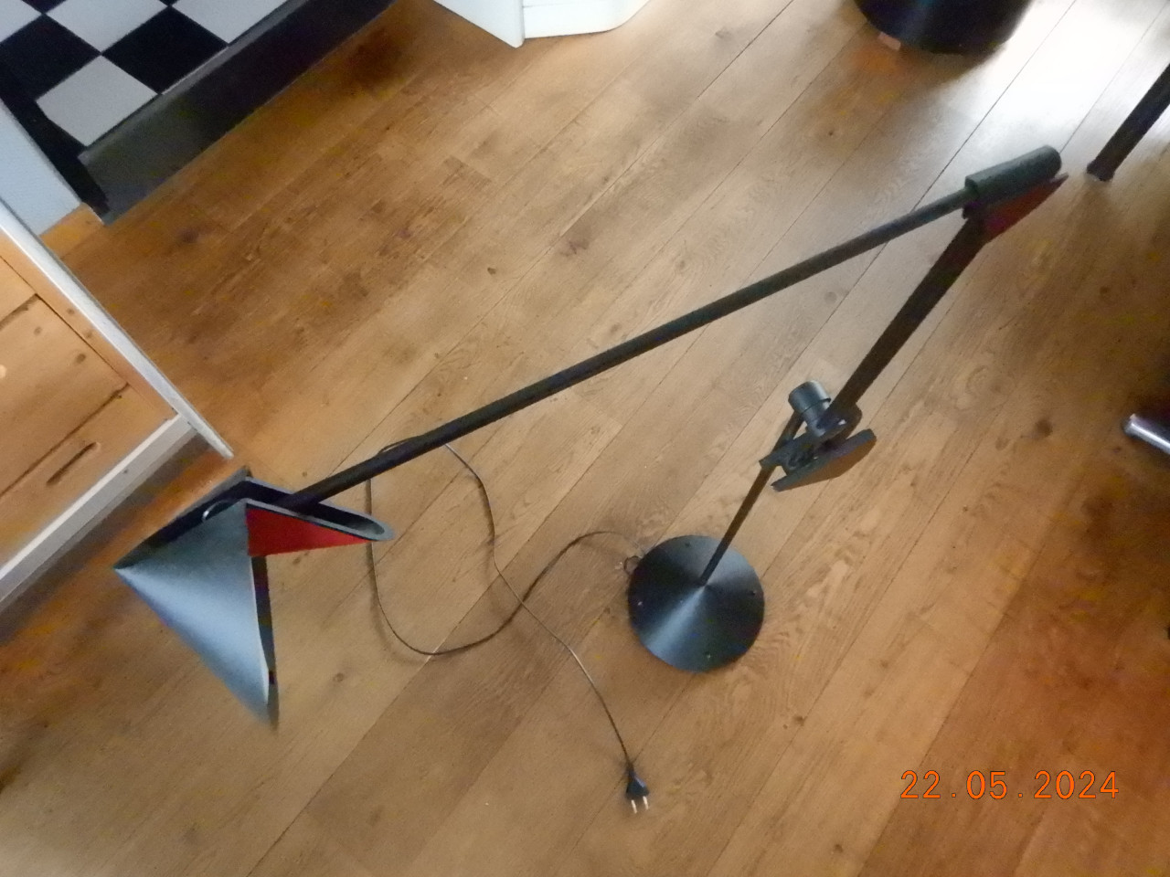 Staande design lamp
