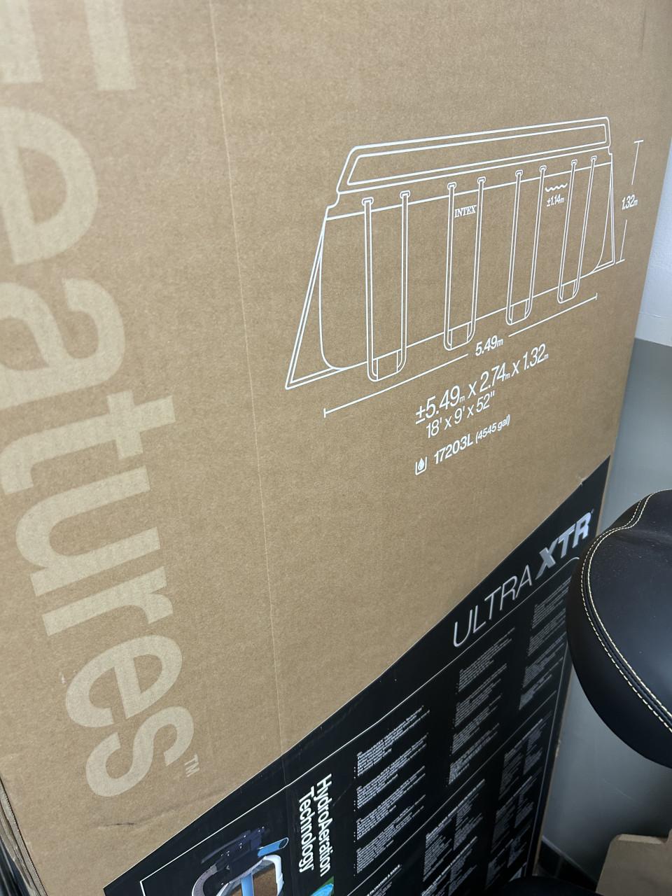 Zwembad Intex ultra frame