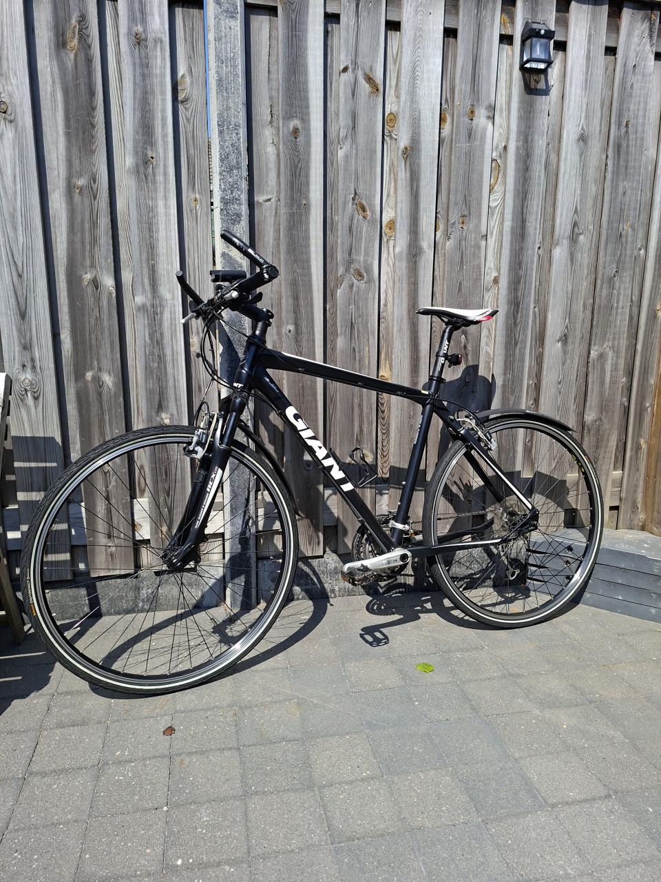 City/trekking heren fiets. Maat L giant roamxr1