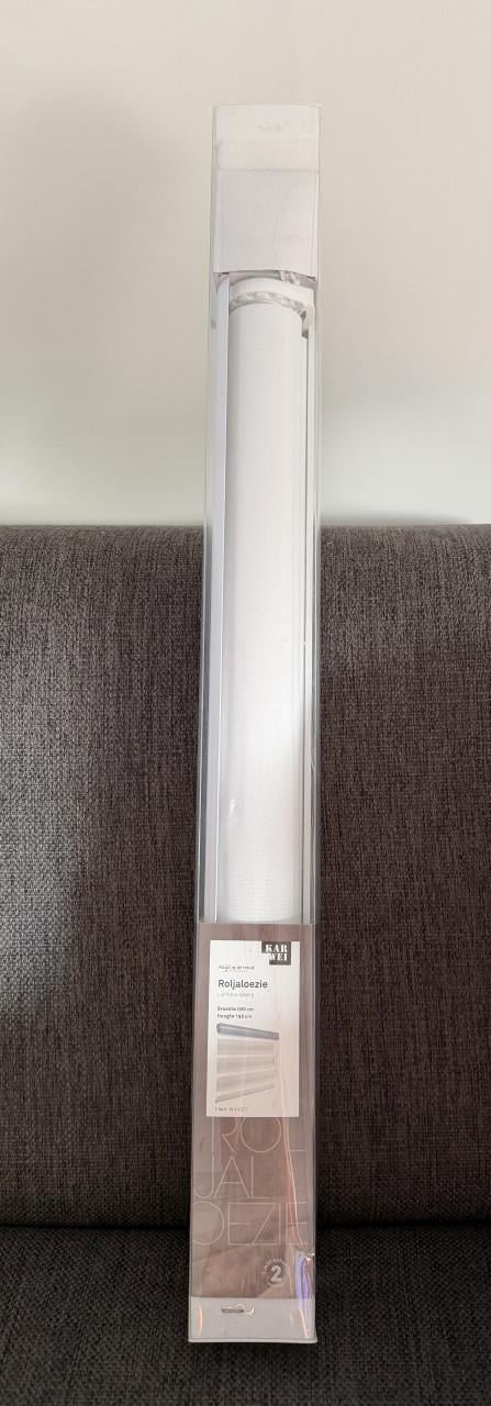 Roljaloezie wit breedte 60- hoogte 160