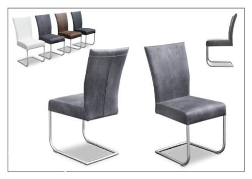 6 EETKAMERSTOELEN 4 MET ARM, 2 ZONDER ARM