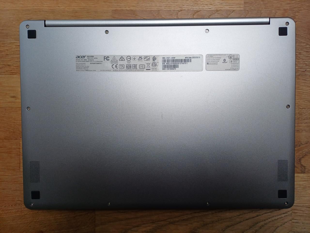 ACER R13 chromebook, touchscreen en te gebruiken als tablet