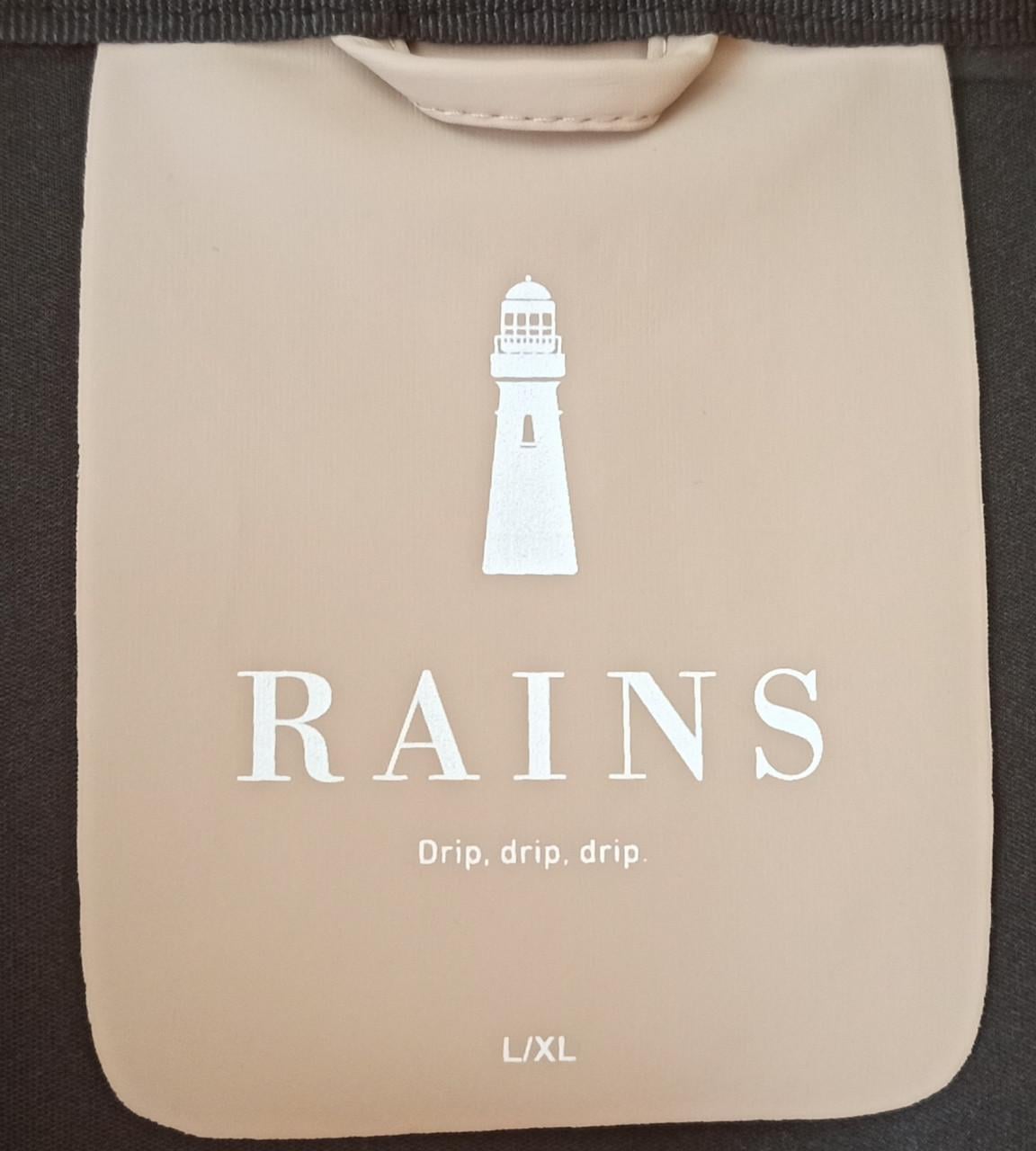 RAINS regenjas tussenjas 'Color block Anorak' - 1 maal gedragen