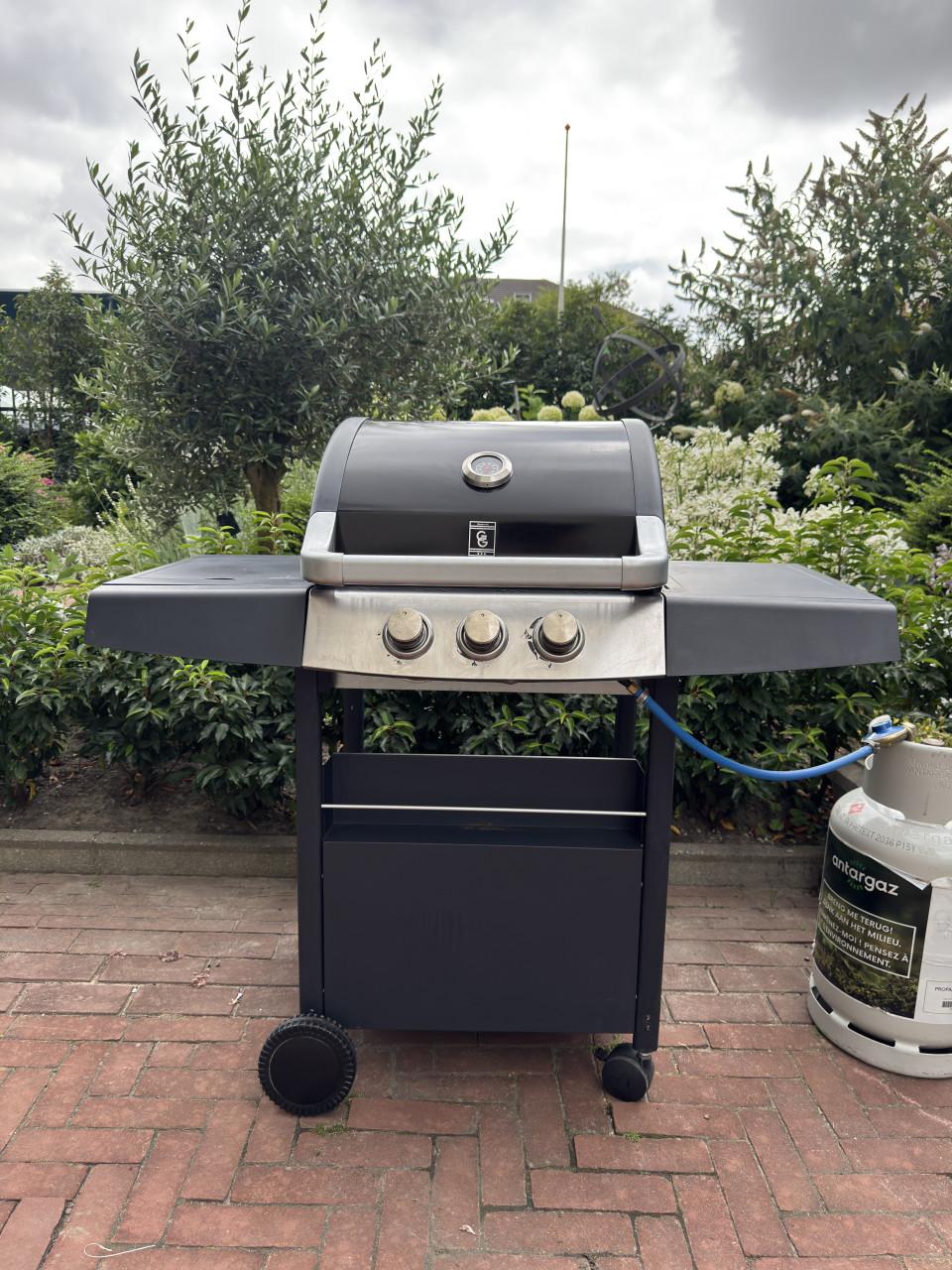 Gas-BBQ Intratuin GardenGrill met volle gasfles & grilplaat