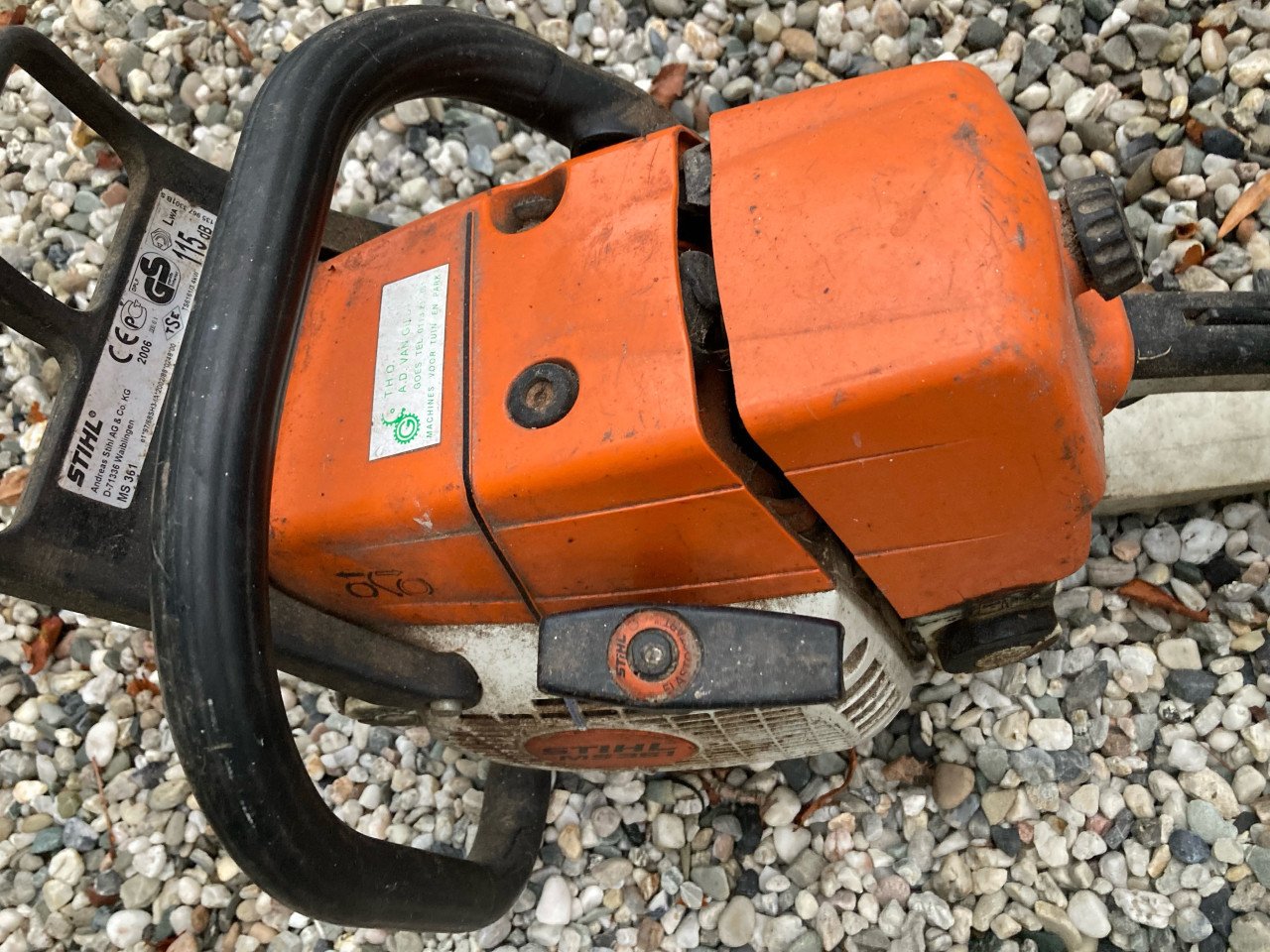 3x Stihl kettingzaag MS261 MS361 en MS460