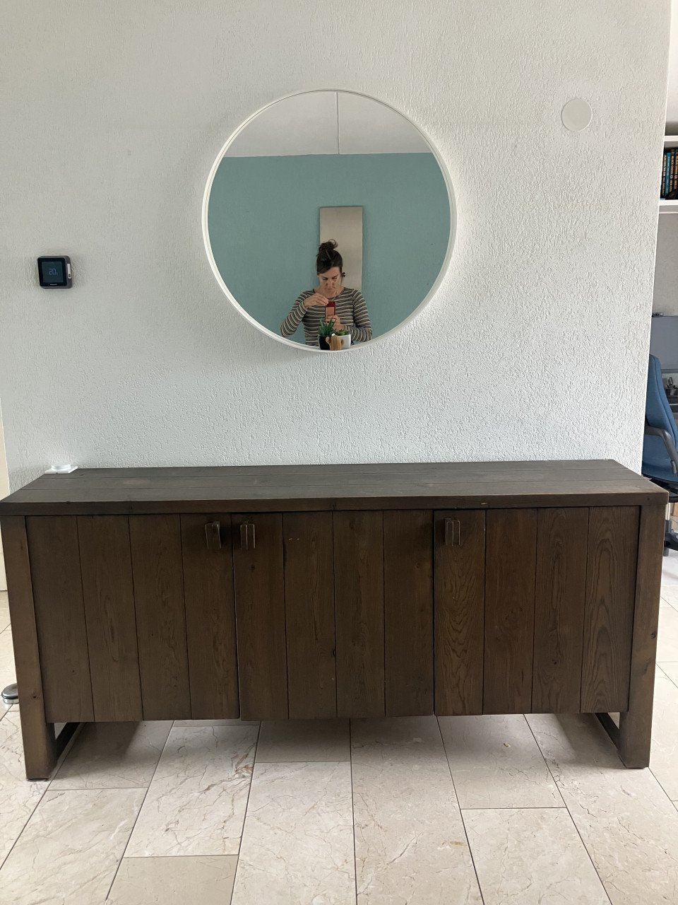 Eikenhouten dressoir 1.90 breed