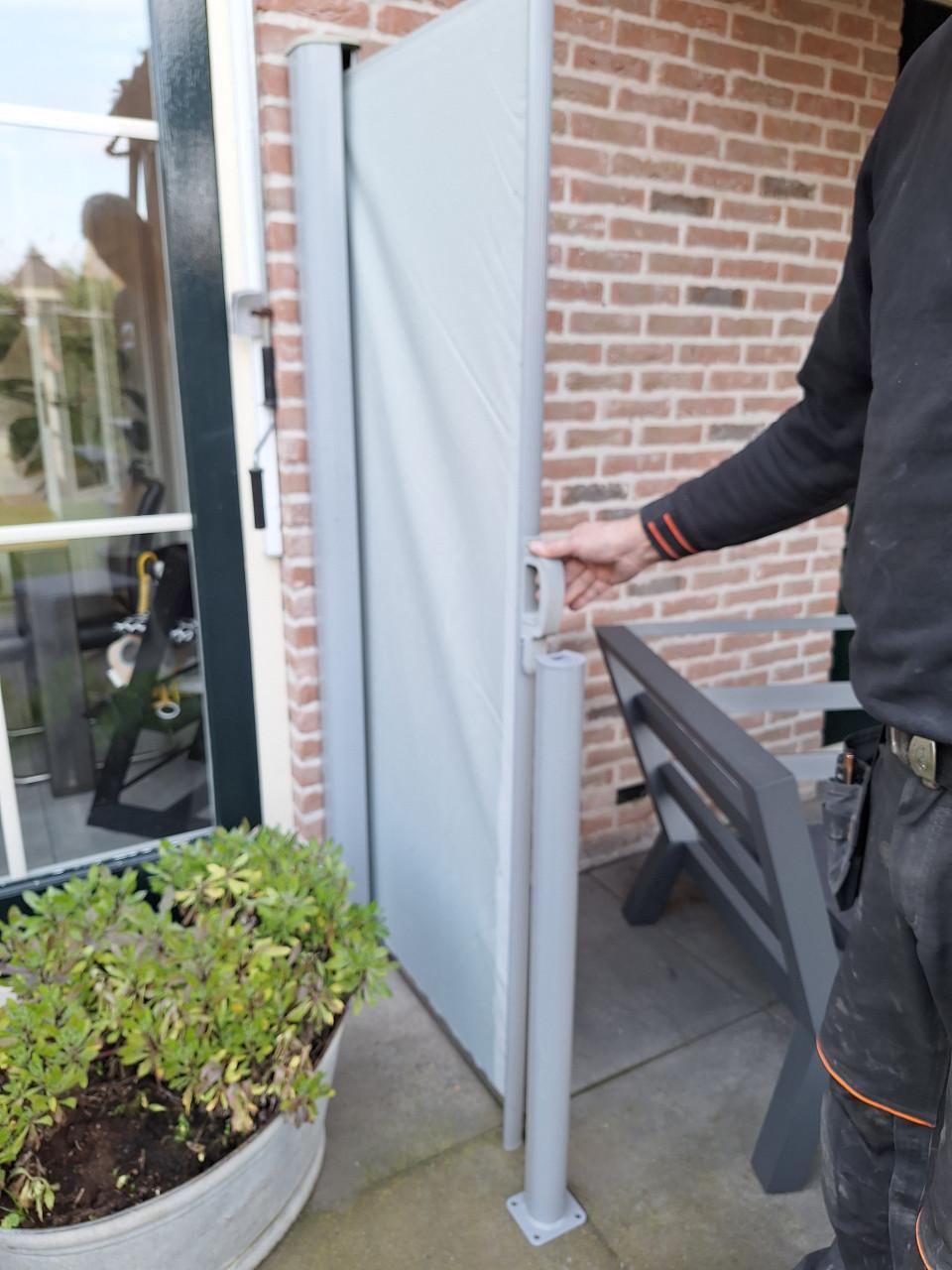 Windscherm in cassette