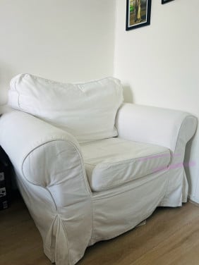 Fauteuil van stof