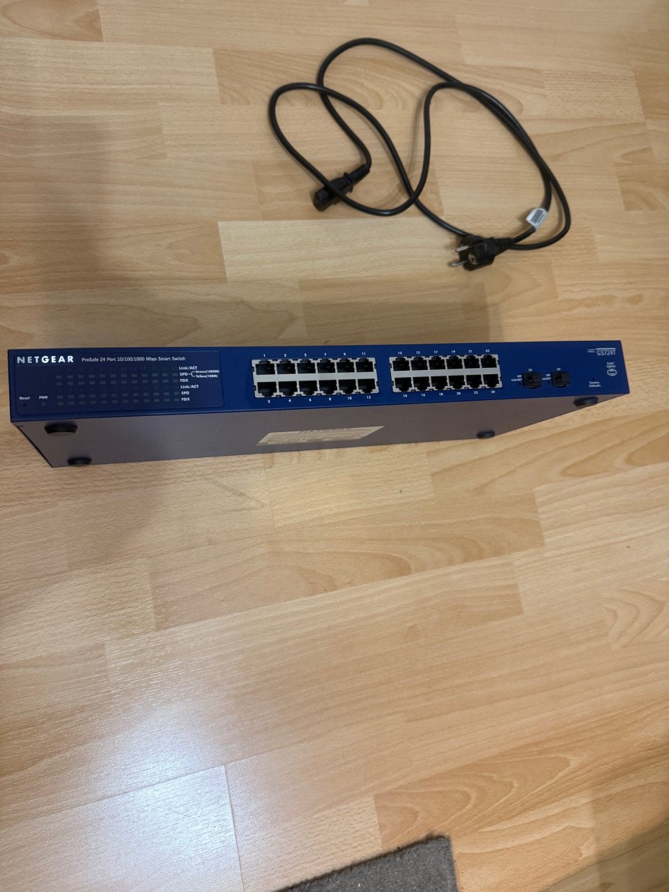 Netgear ProSafe GS724T 24-poorts Switch