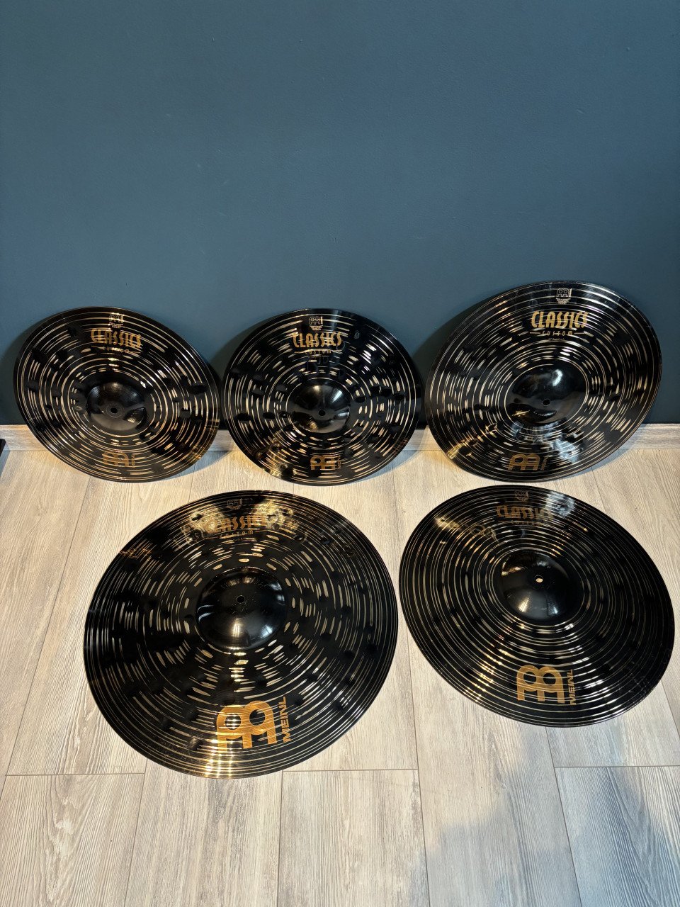 Meinl classics custom dark bekkenset