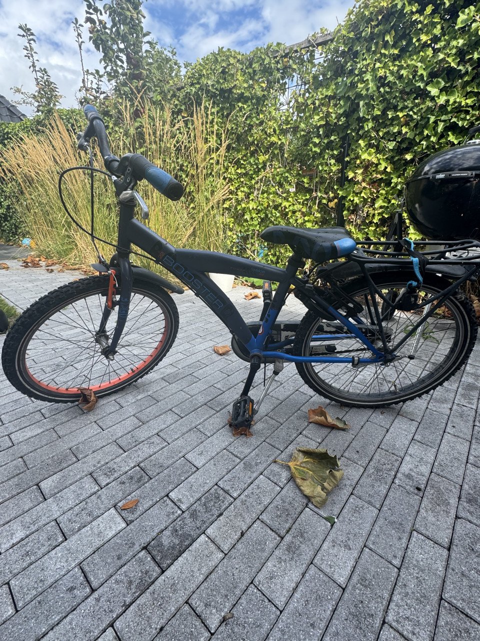 Loekie jongens fiets