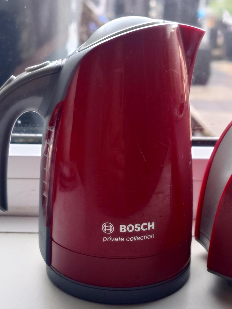 Bosch Theo Klein speelgoed broodrooster & waterkoker