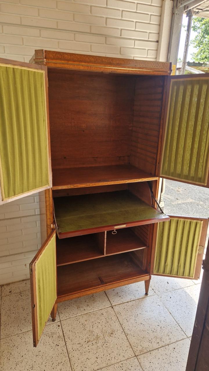 Wortelnoten Secretaire - Stijl Lodewijk XVI (rond 1900)