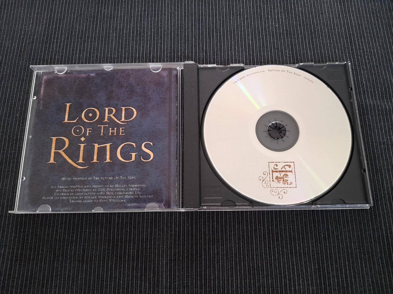 CD lord of the rings, return of the king. Gratis af te halen